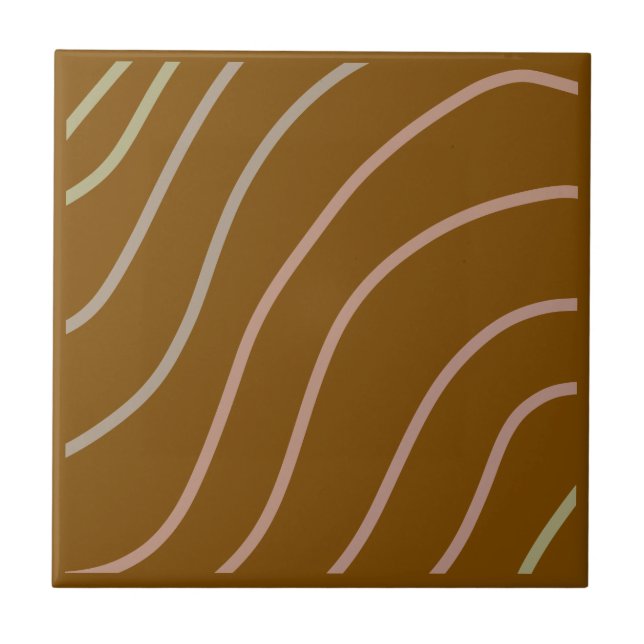 Simple green watercolor abstract add logo text min fliese (Vorderseite)