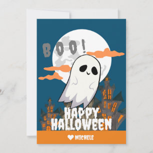 Simple Happy Halloween Gastfamilie und Freunde Karte