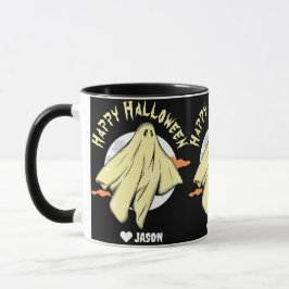 Simple Happy Halloween-Gespenst Tasse