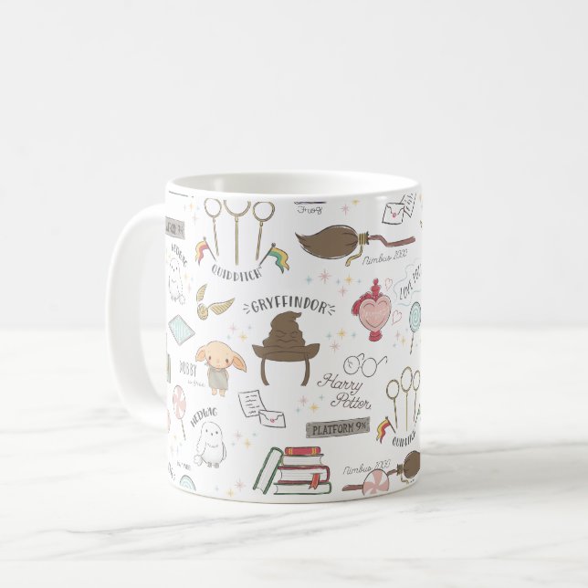 Simple Harry Potter - Dobby Baby Shower Kaffeetasse (Vorderseite Links)