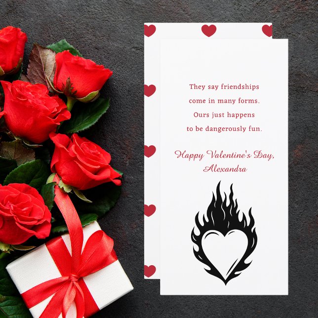 Simple Hearts Funny Beautiful Friends Valentines C (Von Creator hochgeladen)