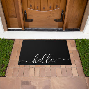 Simple Hello Welcome Fußmatte