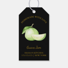 Simple Homemade Guava Jam Hang Tag l Black Geschenkanhänger