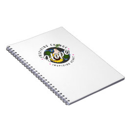 Simple Hope Inspirierend Spiral Foto Notebook Notizblock