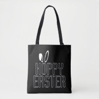 Simple Hoppy Oaster Pun Typografie | Tragetasche