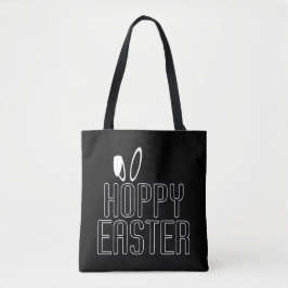 Simple Hoppy Oaster Pun Typografie | Tragetasche Tasche