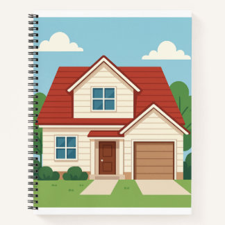 Simple house notizbuch