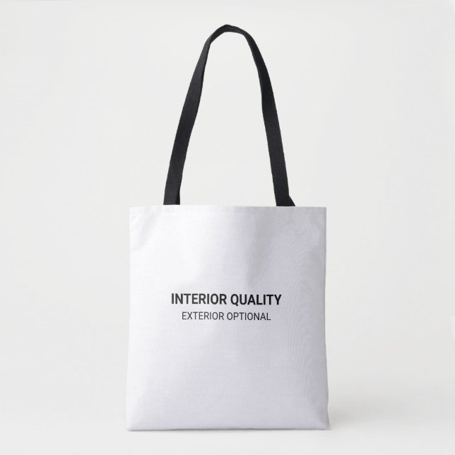  Simple inspirational motivational typography   Tasche (Vorderseite)