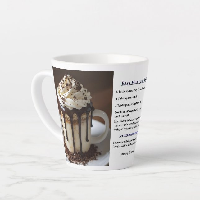 Simple Instant Mug Cake Recipe (Angle gauche)