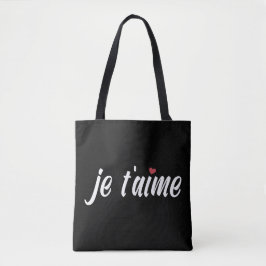 Simple Je T'aime Je t'aime Valentine | Sac fourre-