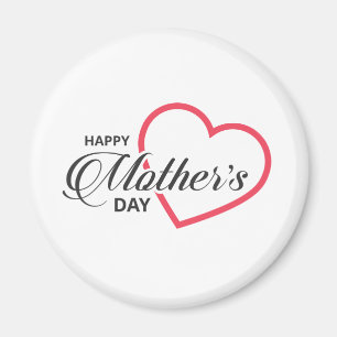 Simple Joyeuse fête des mères   Magnet