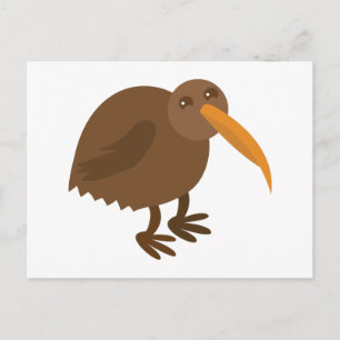 Simple KIWI Bird Postkarte