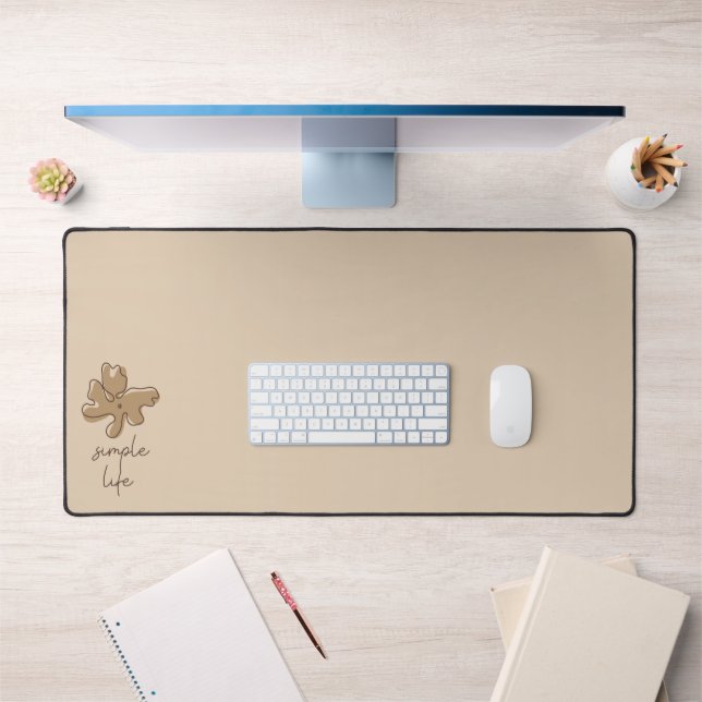 Simple Life Minimalism Desk Mat Schreibtischunterlage (Büro 1)