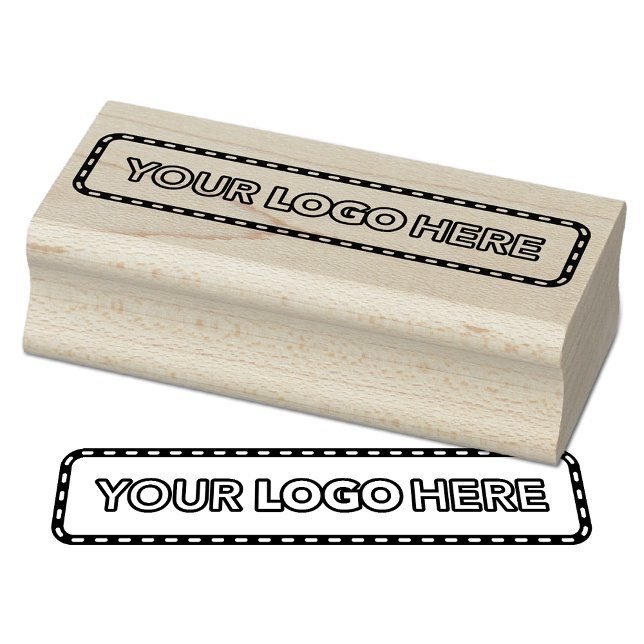 Simple Logo Business Branding Rubber Stamp Gummistempel (Von Creator hochgeladen)