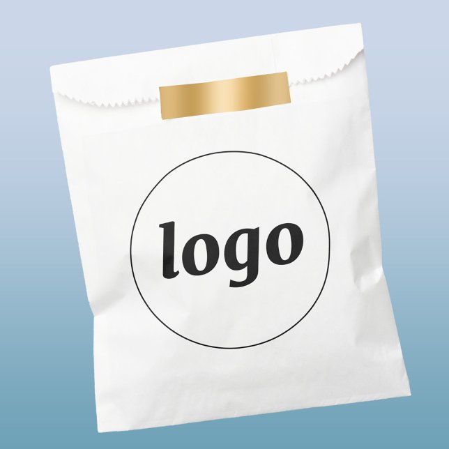 Simple Logo Business Promotional Branding Geschenktütchen (Simple logo business branding promotional packaging paper bags)