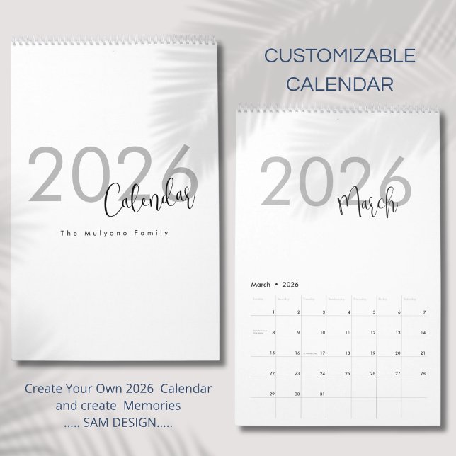 Simple Luxury Design Calendar Kalender (Von Creator hochgeladen)