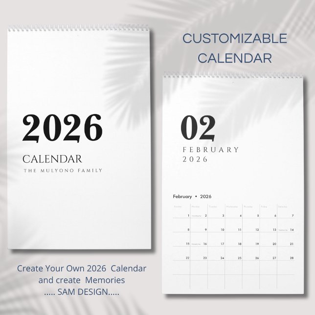 Simple Luxury Design Kalender (Von Creator hochgeladen)