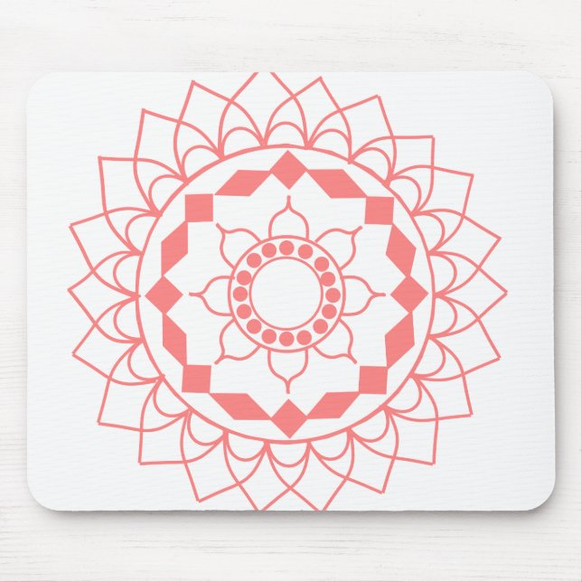 Simple Mandala Mousepad (Vorne)