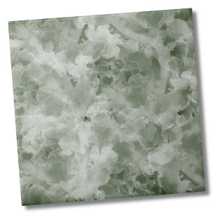 Simple Marble Dark Green Fliese