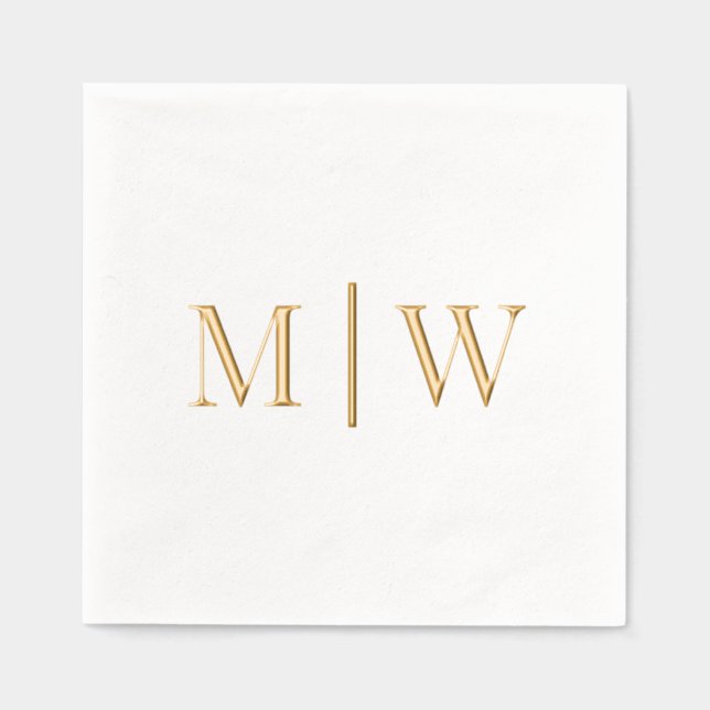 Simple Marié Épouse Mariage 2 Monogramme Initial V (Recto)