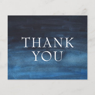 Simple Marine Blue Budget Business Carte de remerc