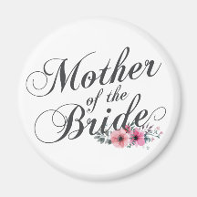 Simple mère du Mariage de mariée | Magnet