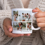 Simple Minimal 10 Photo Collage  Kaffeetasse<br><div class="desc">Simple Minimal 10 Photo Collage Coffee Mug. Click the edit button to customize with your photos and text.</div>
