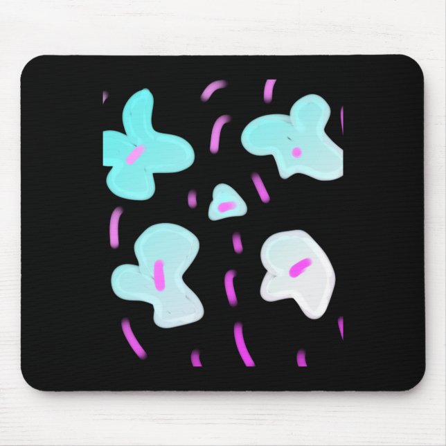 Simple Minimal Add Your Text Photo Christmas T S  Mousepad (Vorne)