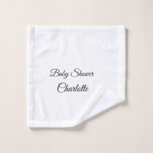 SIMPLE MINIMAL.CUTIE AJOUTEZ NOM BÉBÉ Baby shower