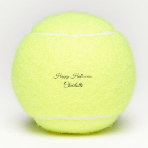 SIMPLE MINIMAL.CUTIE NAME HINZUFÜGEN BABY frohes H Tennisbälle
