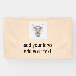 Simple minimal elegant custom logo here company g banner