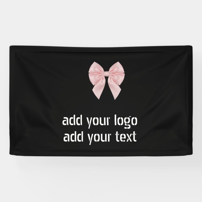 Simple minimal elegant custom logo here company  g banner (Horizontal)