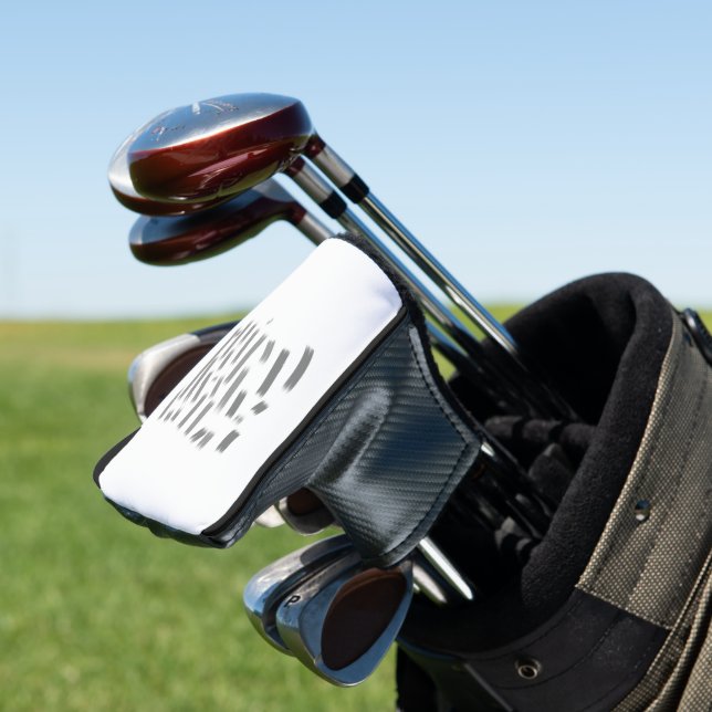 Simple minimal elegant custom logo here company  g golf headcover (In Situ)