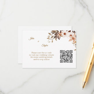 Simple Minimal Enclosure Card Begleitkarte