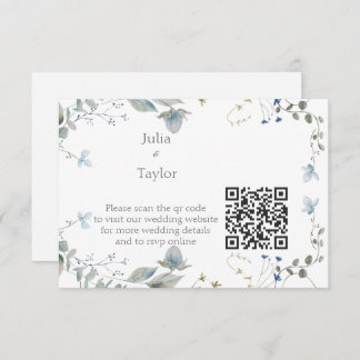 Simple Minimal Enclosure Card Begleitkarte