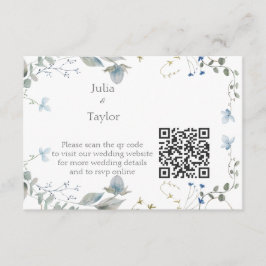 Simple Minimal Enclosure Card Begleitkarte