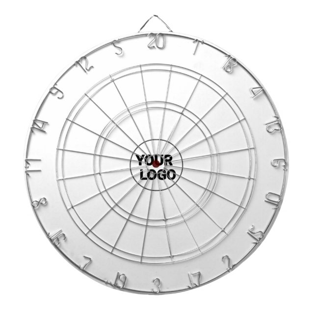 SIMPLE MINIMAL MODERN MONOGRAM ELEGANT STYLE CHIC  DARTSCHEIBE (vorne)