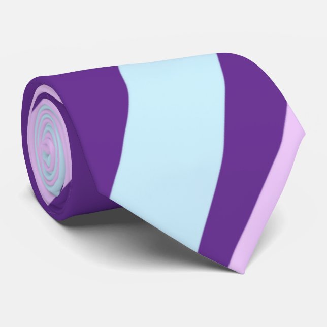 SIMPLE MINIMAL MODERN MONOGRAM ELEGANT STYLE CHIC  KRAWATTE (Gerollt)