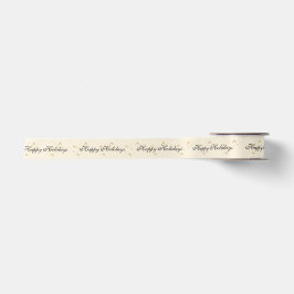 Simple Minimalist Gold Splatter Satinband