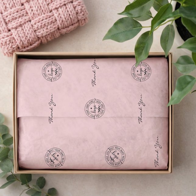 Simple Minimalist Modern Light Pink Seidenpapier (Von Creator hochgeladen)