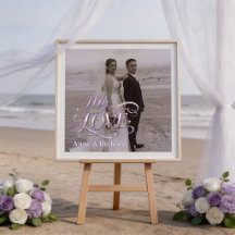 Simple minimalist modern script  chic frosted