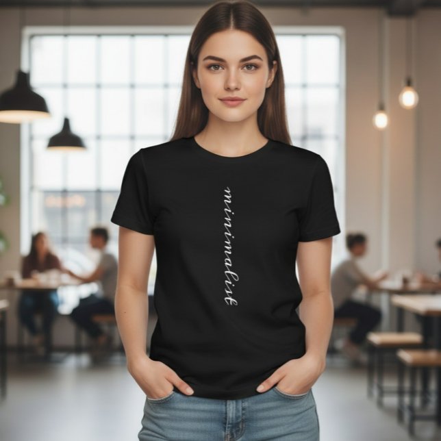 Simple Minimalist T-shirt - Basic Unisex Shirt  (Von Creator hochgeladen)