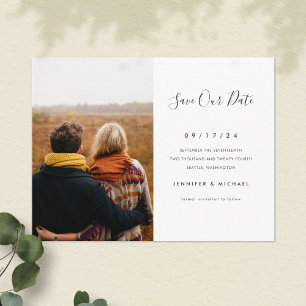 Simple minimaliste Enregistrer la carte postale ph