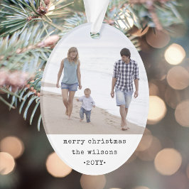 Simple minimaliste machine à écrire Noël 2 photo