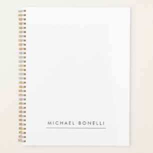 Simple minimaliste simple élégant blanc moderne