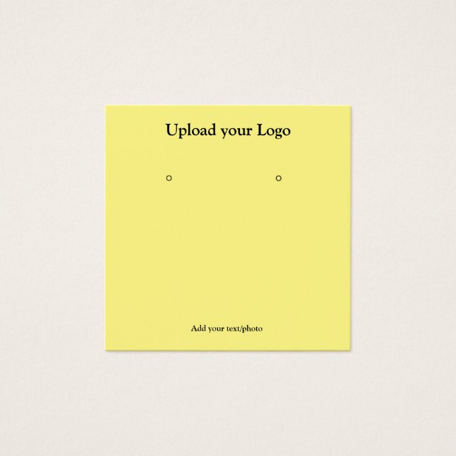 simple minimum ajouter votre carte d'affichage d'o (Devant)