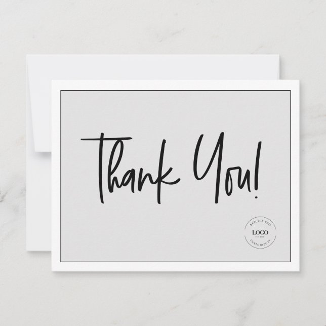 Simple Mod gris Logo de la société Merci (Devant)