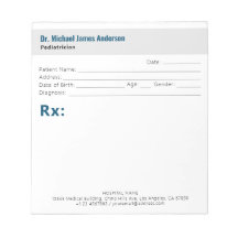 Simple Modern Doctor Prescription