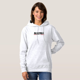 Simple Modern Vienna Austria Art Letter Souvenir Hoodie
