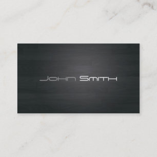 Simple, moderne, élégant, carte de visite